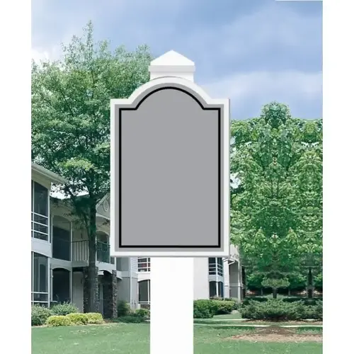 Custom Economy Arched Top Specialty Sign, Non-Reflective, 12 X 18 Custom Economy Arched Top Specialty Sign, Non-Reflective, 12 X 18