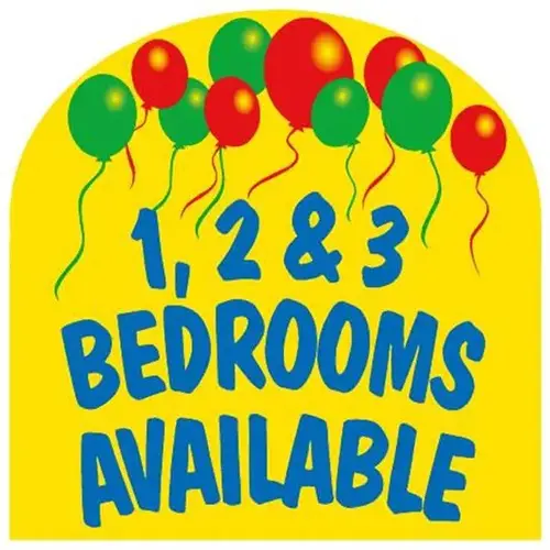 Coroplast Semi-Custom Yard Sign, Balloon, 32 X 32 Coroplast Semi-Custom Yard Sign, Balloon, 32 X 32