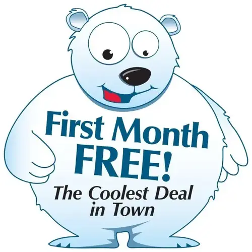 Coroplast Semi-Custom Yard Sign, Polar Bear, 32 X 32 Coroplast Semi-Custom Yard Sign, Polar Bear, 32 X 32