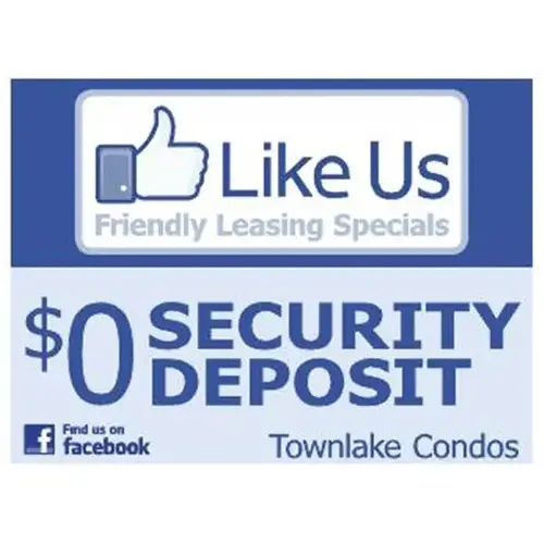 Coroplast Semi-Custom Yard Sign, Networking Security Deposit, 24 X 18 Coroplast Semi-Custom Yard Sign, Networking Security Deposit, 24 X 18