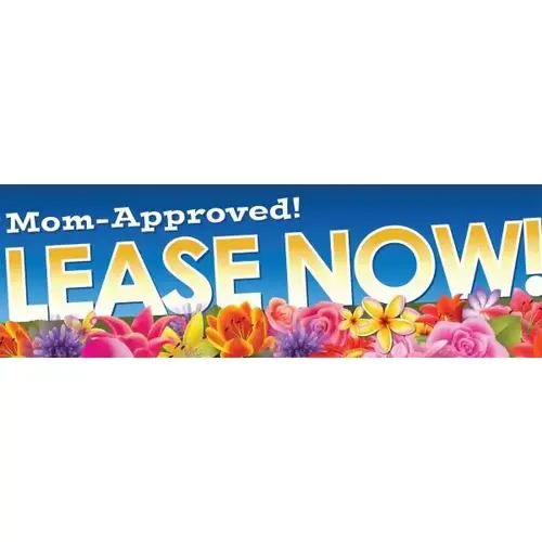 Mom Approved Banner, 15 ft X 4 ft Mom Approved Banner, 15 ft X 4 ft