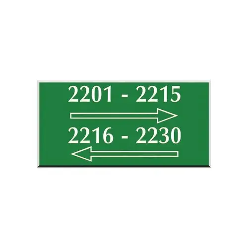 Front Engraved Sign, Green, 8 X 5 Front Engraved Sign, Green, 8 X 5