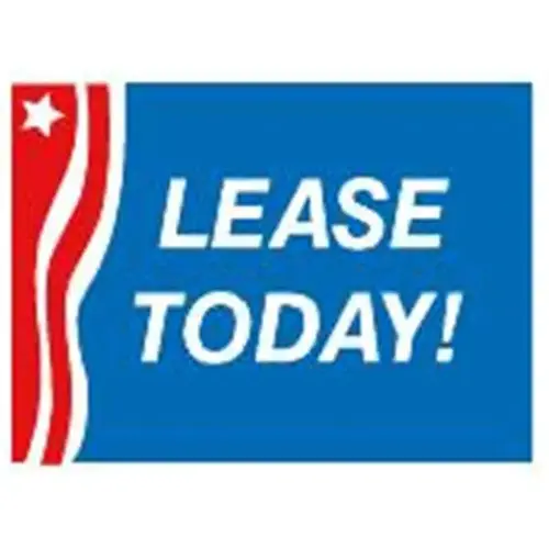 Coroplast Lease Today Amenity Sign, Patriotic, 24 X 18 Coroplast Lease Today Amenity Sign, Patriotic, 24 X 18