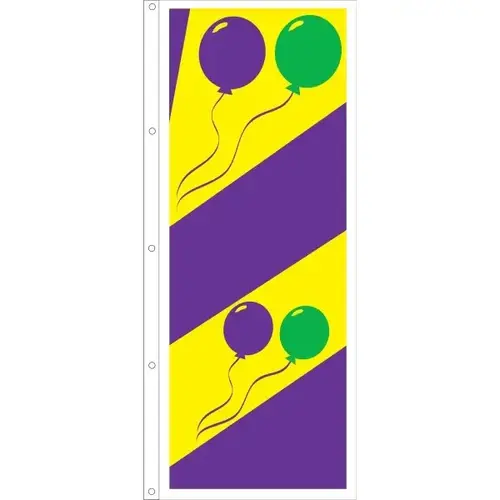 Vertical Designer Flag, Festive, 3 ft X 8 ft Vertical Designer Flag, Festive, 3 ft X 8 ft