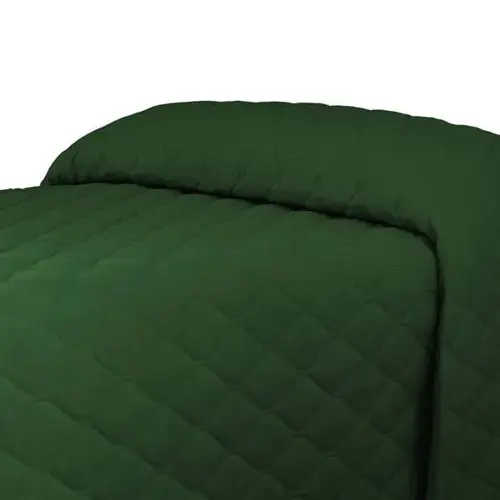 Mainspreads Bedspread In Forest Green Queen 100x118 Throw Style Mainspreads Bedspread In Forest Green Queen 100x118 Throw Style