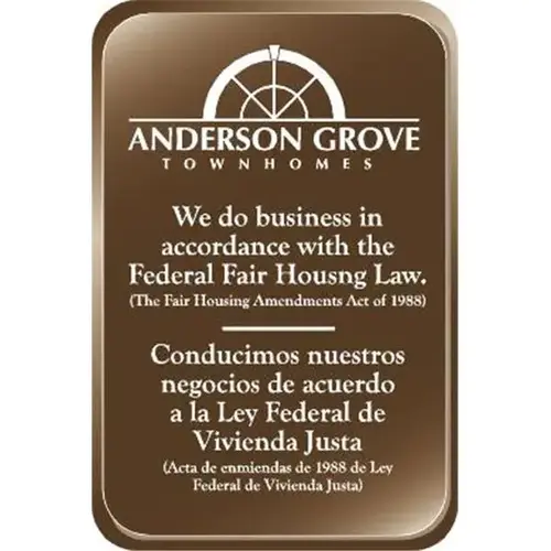 Custom Interior Sign, 6 X 9 Custom Interior Sign, 6 X 9