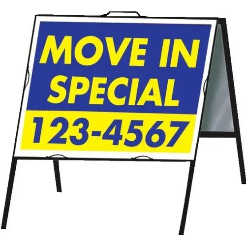 A-Frame Style Sign Frame For 24 X18" A-Frame Style Sign Frame For 24 X18"