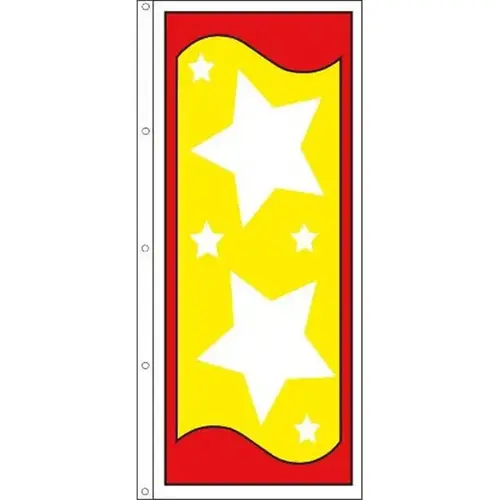 Designer Flag, Stars, 3 ft X 8 ft Designer Flag, Stars, 3 ft X 8 ft