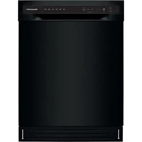 ADA ENERGY STAR Built-In Dishwasher, 52 Dba, Black, Front Control, 6 Wash Cycles, 24" ADA ENERGY STAR Built-In Dishwasher, 52 Dba, Black, Front Control, 6 Wash Cycles, 24"