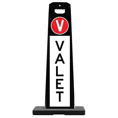 Gemstone Sign Stand With Valet Sign Gemstone Sign Stand With Valet Sign