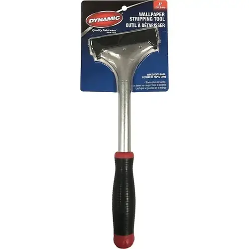 Dyn34690 Wallpaper Stripping Tool W/threaded Handle, Carded Dyn34690 Wallpaper Stripping Tool W/threaded Handle, Carded