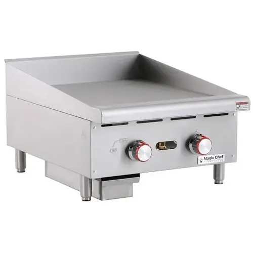 24" Manual Griddle 24" Manual Griddle