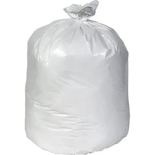 68 In. X 112 Ft. 1 Mil. White Trash Bags 68 In. X 112 Ft. 1 Mil. White Trash Bags