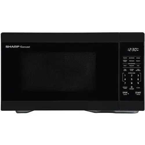 1.1-Cu. Ft. Countertop Microwave Oven In Black 1.1-Cu. Ft. Countertop Microwave Oven In Black