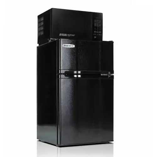 3.1 Cf Top Freezer Refrigerator 700 W Microwave Combo In Black 3.1 Cf Top Freezer Refrigerator 700 W Microwave Combo In Black