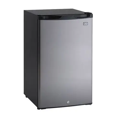 4.4 Cu. Ft. COMPACT Refrigerator, Stainless Steel 4.4 Cu. Ft. COMPACT Refrigerator, Stainless Steel