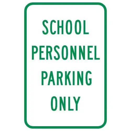 Personnel Only Sign, Non-Reflective, 12 X 18 Personnel Only Sign, Non-Reflective, 12 X 18