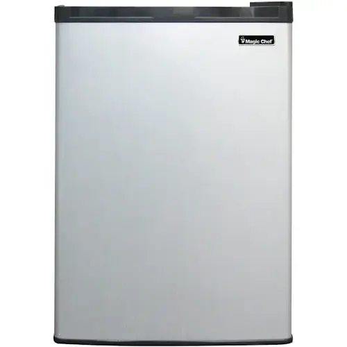 2.6 Cu. Ft. Mini Fridge In Stainless Steel Look Without Freezer 2.6 Cu. Ft. Mini Fridge In Stainless Steel Look Without Freezer