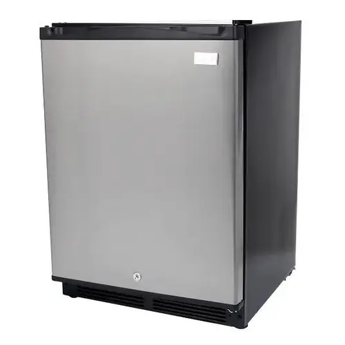 5.2 Cu. Ft. COMPACT Refrigerator, Stainless Steel 5.2 Cu. Ft. COMPACT Refrigerator, Stainless Steel
