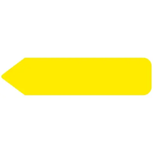 Uniarrow Plus Flag 1-3/4" X 13/32" Yellow Uniarrow Plus Flag 1-3/4" X 13/32" Yellow