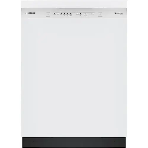 100 Series 24" Front Control Stainless Steel Tub Dishwasher, 48 Dba, White 100 Series 24" Front Control Stainless Steel Tub Dishwasher, 48 Dba, White