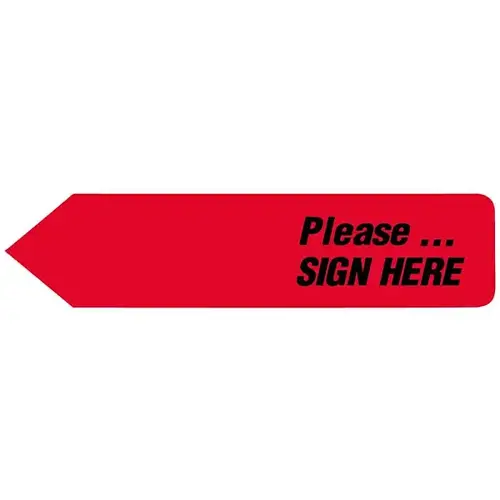 Uniarrow Plus Flag With Message 1-3/4"X13/32" Uniarrow Plus Flag With Message 1-3/4"X13/32"