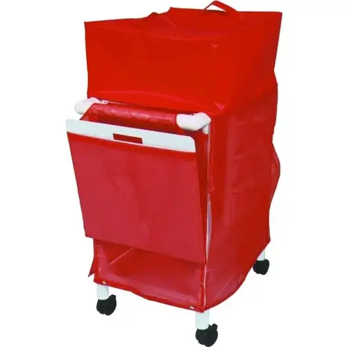 Crash Cart Hood Cover Mesh Red Crash Cart Hood Cover Mesh Red