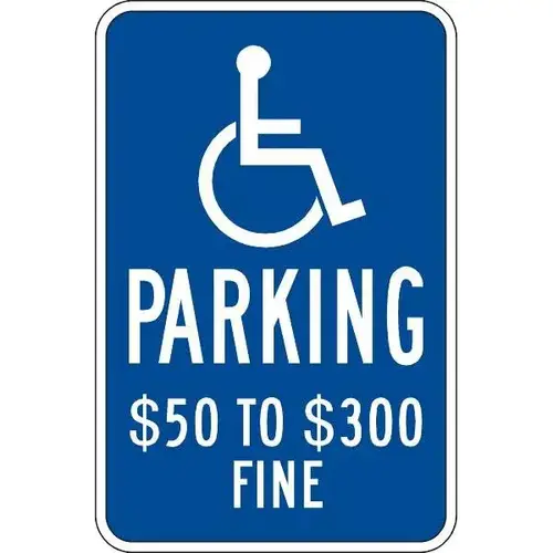 Missouri Parking Sign, 50 To 300 Dollar Fine, Reflective, 12 X 18" Missouri Parking Sign, 50 To 300 Dollar Fine, Reflective, 12 X 18"