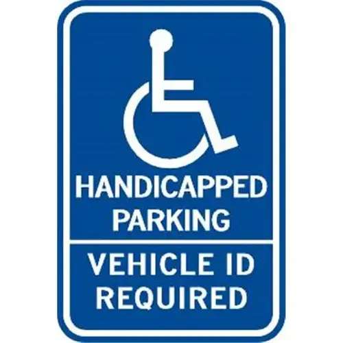 Minnesota Handicapped Parking Disabled Parking Sign, Reflective, 12 X 18" Minnesota Handicapped Parking Disabled Parking Sign, Reflective, 12 X 18"
