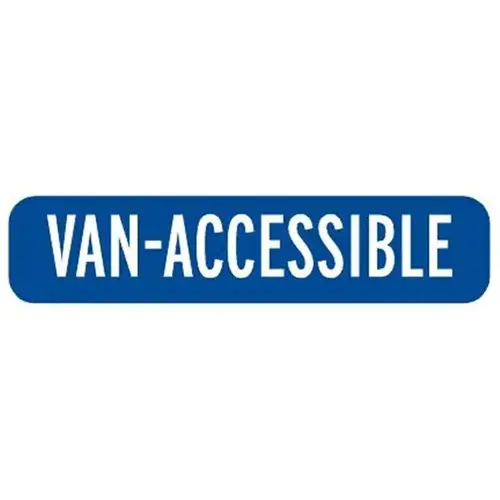 Oregon Van-Accessible Supplemental Disabled Parking Sign Reflective, 12 X 3" Oregon Van-Accessible Supplemental Disabled Parking Sign Reflective, 12 X 3"