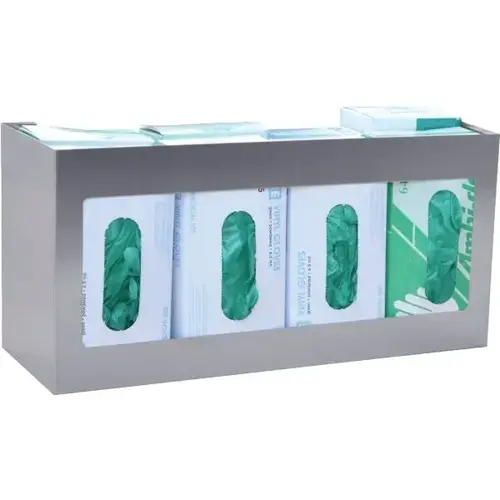Stainless Steel Omni Octo Glove Box Holder Stainless Steel Omni Octo Glove Box Holder