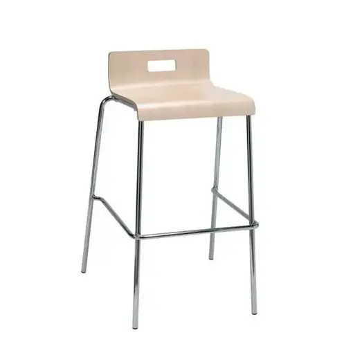 Jive Low Back Barstool, Natural Jive Low Back Barstool, Natural