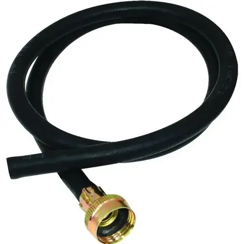 3/4-In Fht X 12-Ft Black Utility Hose 3/4-In Fht X 12-Ft Black Utility Hose