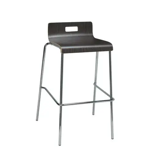 Jive Low Back Barstool, Espresso Jive Low Back Barstool, Espresso