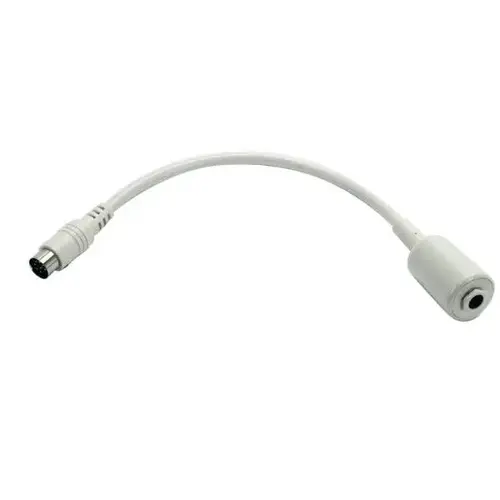 Nurse Call Adapter, Type D, Rauland 8-Pin Din To 1/4 In. Plug Nurse Call Adapter, Type D, Rauland 8-Pin Din To 1/4 In. Plug