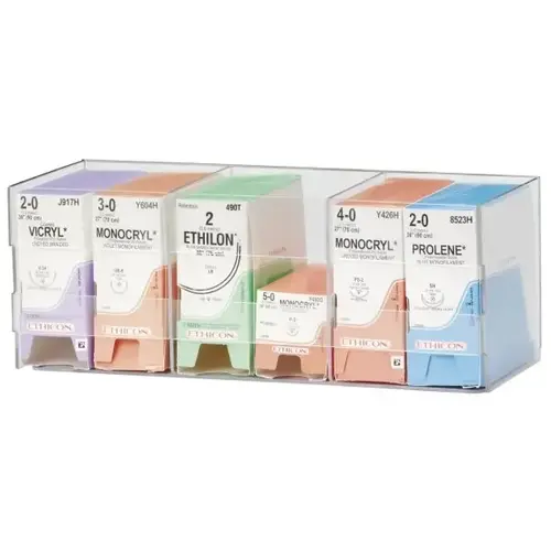 Acrylic Suture Rack Single Tier Top Loading Acrylic Suture Rack Single Tier Top Loading