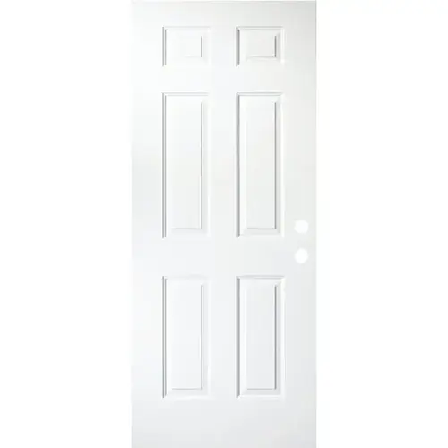 36x80" 1-3/4" Thick 6-Panel Steel Slab Door 36x80" 1-3/4" Thick 6-Panel Steel Slab Door