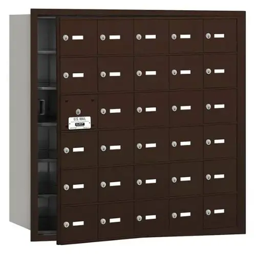 4b+ Horizontal Mailbox, 30 A Doors, 29 Usable, Bronze 4b+ Horizontal Mailbox, 30 A Doors, 29 Usable, Bronze