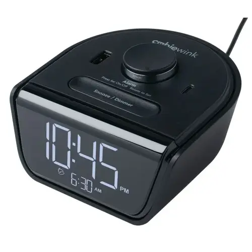 Cubiewink 2.0 Alarm Clock With Two Usb Ports Cubiewink 2.0 Alarm Clock With Two Usb Ports