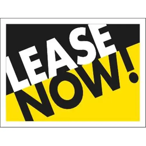 Coroplast Lease Now! Dynamic Amenity Sign, 24 X 18 Coroplast Lease Now! Dynamic Amenity Sign, 24 X 18