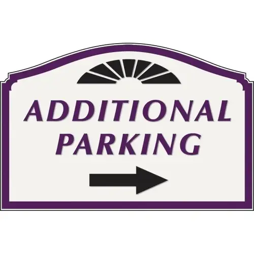 Custom Dimensional Designer Arch Sign, Smooth Finish, 36 X 24 Custom Dimensional Designer Arch Sign, Smooth Finish, 36 X 24