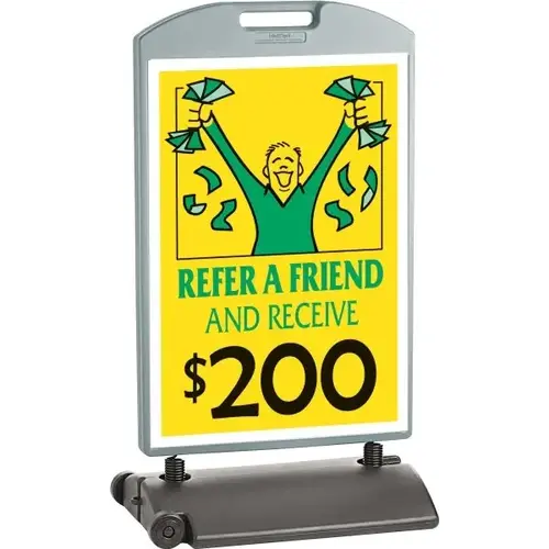 Semi-Custom Resident Referral Sign And Wind Frame Kit, 24 X 36 Semi-Custom Resident Referral Sign And Wind Frame Kit, 24 X 36