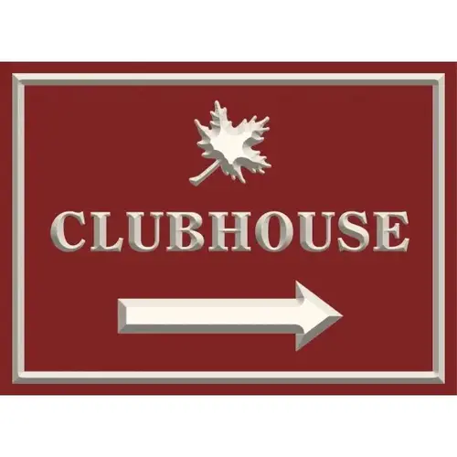 Custom V Groove Routed Dimensional Sign With Straight Corners, 22 X 16 Custom V Groove Routed Dimensional Sign With Straight Corners, 22 X 16