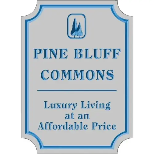 Custom V Groove Routed Dimensional Sign With Notched Corners, 16 X 22 Custom V Groove Routed Dimensional Sign With Notched Corners, 16 X 22