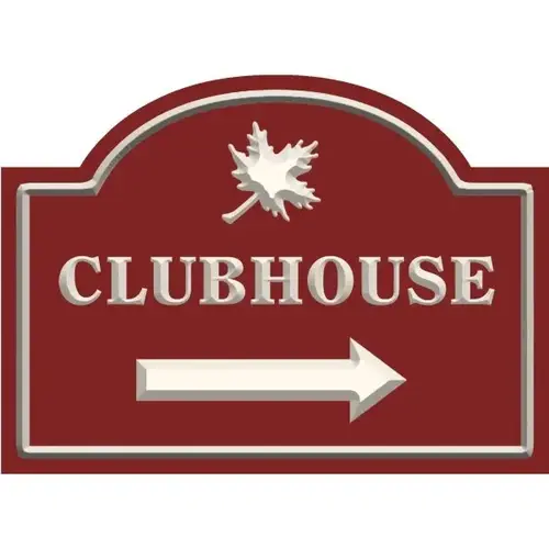 Custom V Groove Routed Dimensional Sign With Arched Top, 22 X 16 Custom V Groove Routed Dimensional Sign With Arched Top, 22 X 16