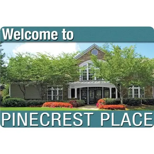 Custom Coordinated Interior Sign, 9 X 6 Custom Coordinated Interior Sign, 9 X 6