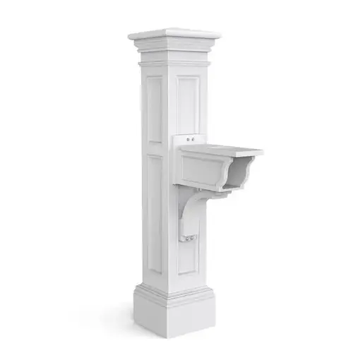 Liberty Mail Post - White Liberty Mail Post - White