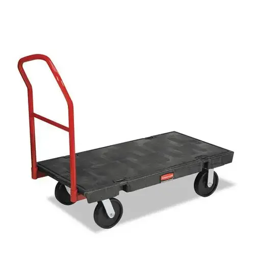 Platform Truck W/ Tie-Downs, 2000-Lb Capacity (Black) Platform Truck W/ Tie-Downs, 2000-Lb Capacity (Black)