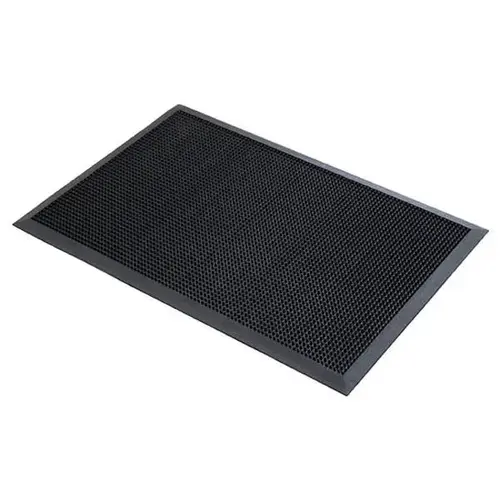 Mat, Inc. Clean Step Scraper 4 ftX6 ft Black Mat, Inc. Clean Step Scraper 4 ftX6 ft Black