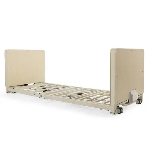 Floor Level Bed 36"W X 80"L Pivot Assist Rails Maple End Panels Floor Level Bed 36"W X 80"L Pivot Assist Rails Maple End Panels
